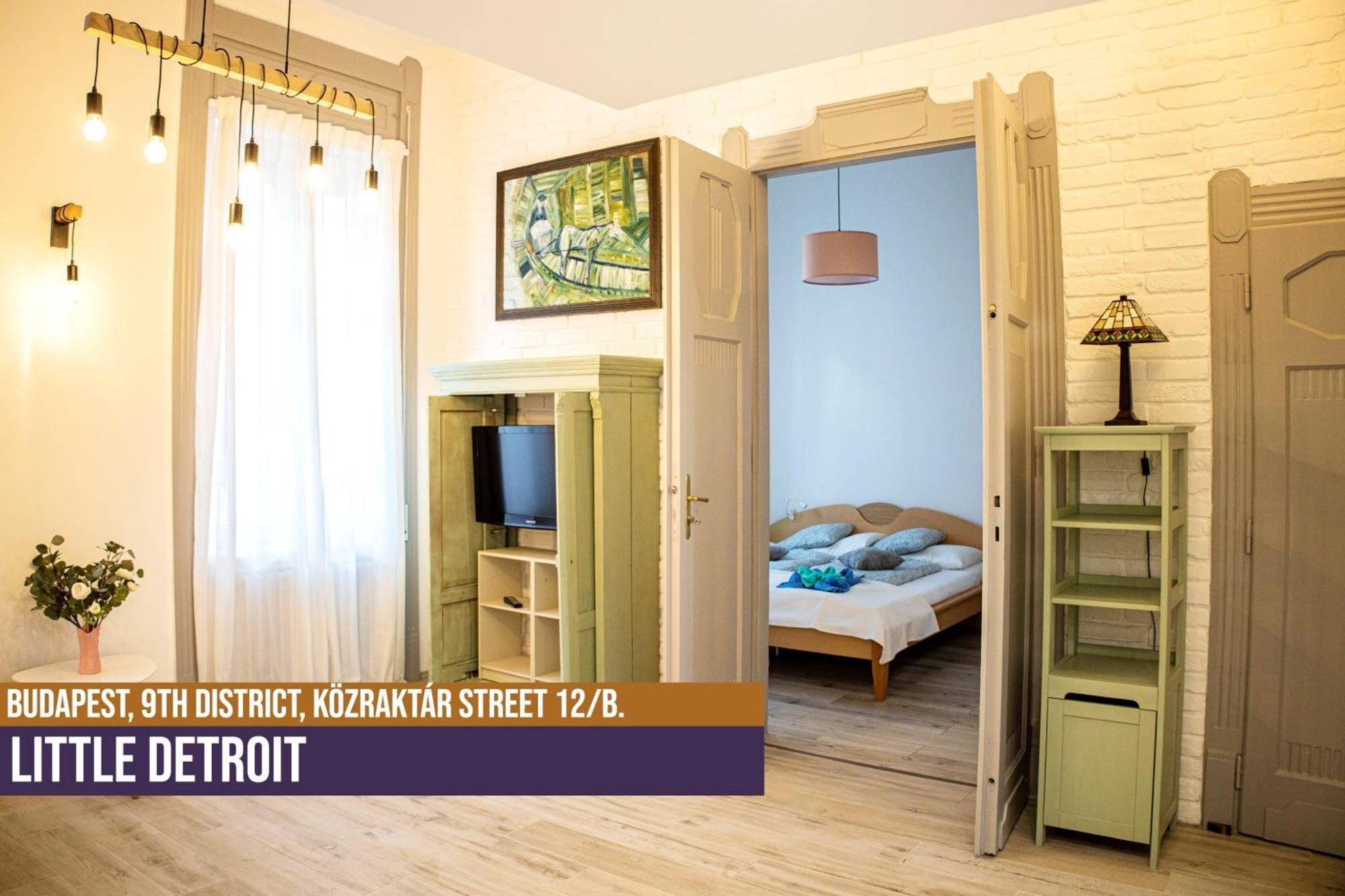 Apartment Little Detroit Great Market Hall Budapest